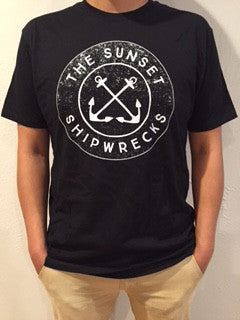 The Sunset Shipwrecks - Black T-Shirt